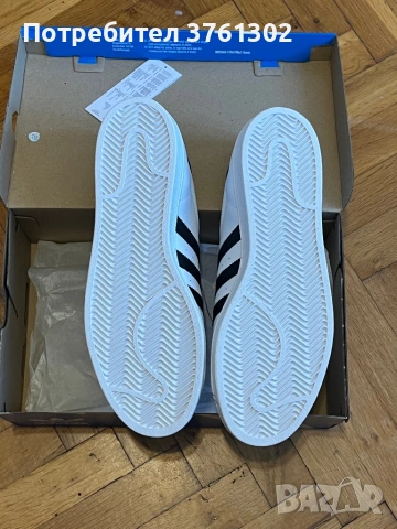 Adidas Superstar   43 1/3, снимка 5 - Кецове - 53911182