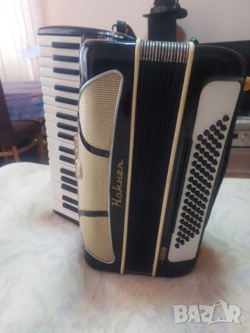 Hohner Lucia 2 профилактиран с мек калъф, снимка 4 - Акордеони - 45840119