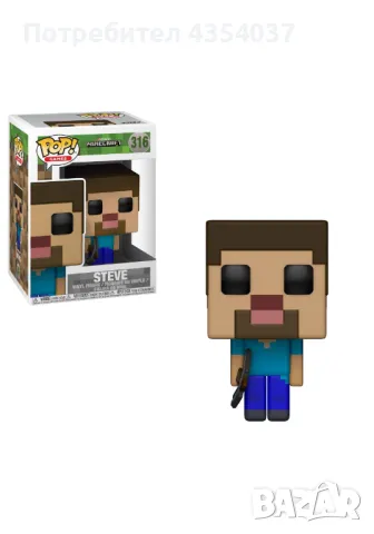 MINECRAFT Funko Pop фигурки Майнкрафт Фънко Поп, снимка 7 - Колекции - 48630561