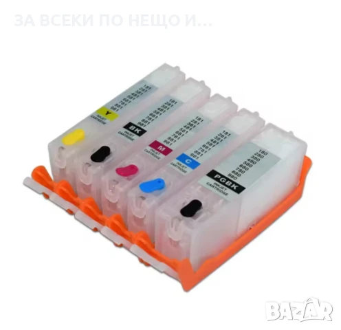 Комплект празни касети за пълнене на хранителни (ядливи) мастила