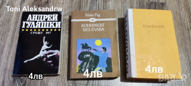 Книги - разнообразие !, снимка 2 - Художествена литература - 46391642