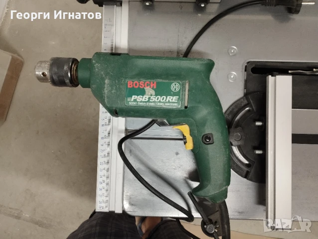 Ударна Бормашина BOSCH PSB 500 RE, снимка 2 - Бормашини - 50783163