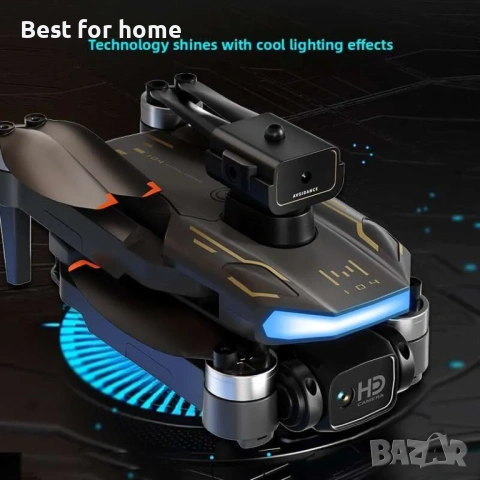 Дрон с камера M104 с екран, дистанционно управление, HD въздушен дрон, снимка 5 - Дронове и аксесоари - 53756205