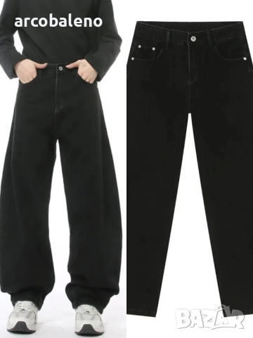 Мъжки изпрани широки дънки, 5цвята , снимка 5 - Дънки - 51514966