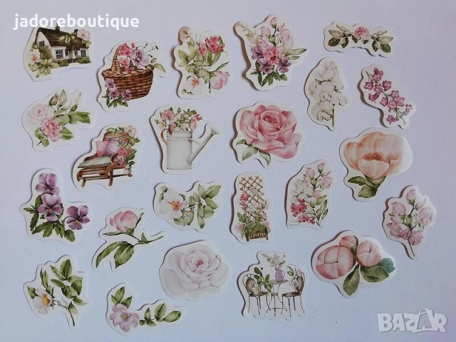 Скрапбук стикери за декорация планер 23 бр /комплект - различни видове #2, снимка 13 - Други - 34638724