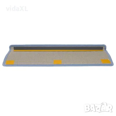 vidaXL Постелки за стъпала, 15 бр, 65x21x4 см, сини（SKU:326194）, снимка 4 - Други - 48651486