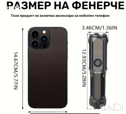 фенер, снимка 3 - Къмпинг осветление - 51458753
