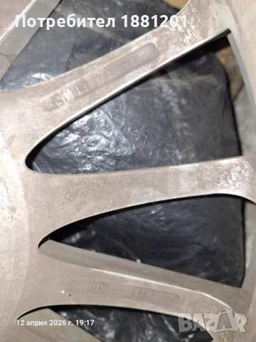 Алуминиеви джанти, 19цола, централен отвор 57, 5х112, снимка 4 - Гуми и джанти - 54174660