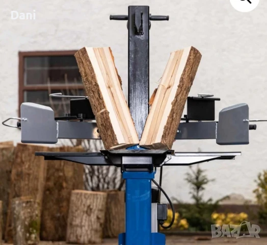 Хидравлична цепачка за дърва Scheppach 8t,380V.