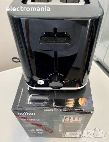 тостер за филийки ,Braun’ Breakfast HT101AI-HT1010BK, снимка 5 - Тостери - 45779690