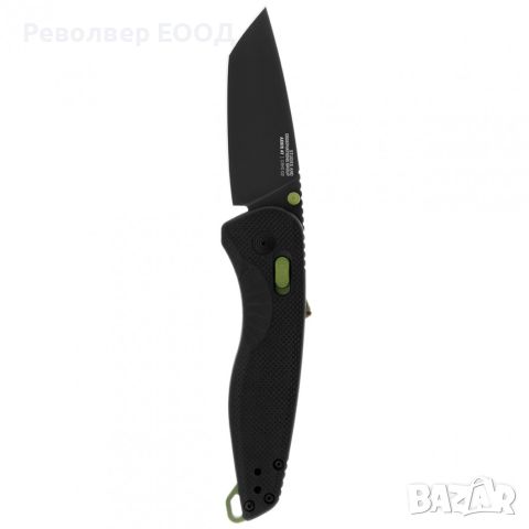 Сгъваем нож SOG Aegis AT Tanto, в цвят Black/Moss - 7,9 см, снимка 2 - Ножове - 45268221