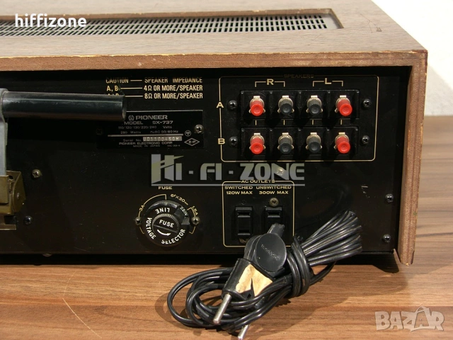 Ресивър  Pioneer sx-737 , снимка 8 - Ресийвъри, усилватели, смесителни пултове - 54054327