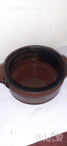 НОВ ! КЕРАМИЧЕН ГЮВЕЧ с КАПАК , снимка 6 - Съдове за готвене - 34920512