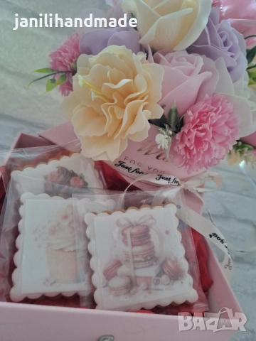 Луксозна завършена кутия розова, снимка 6 - Подаръци за жени - 52151887