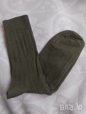 Военни мъжки чорапи - НОВИ армейско качество от едно време, снимка 3 - Мъжки чорапи - 52621025