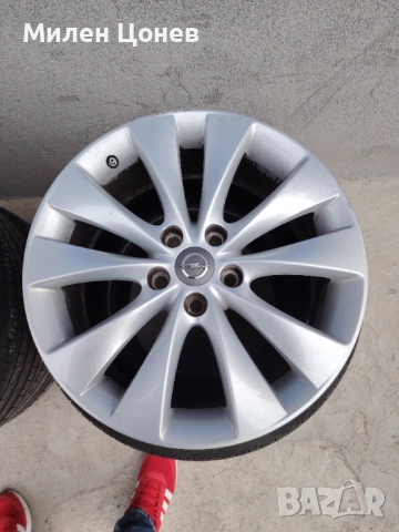 Джанти R18 5x115 с гуми , снимка 2 - Гуми и джанти - 54147682