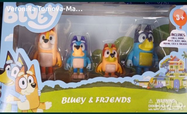 Фигурки на Bluey , снимка 1 - Фигурки - 46262543