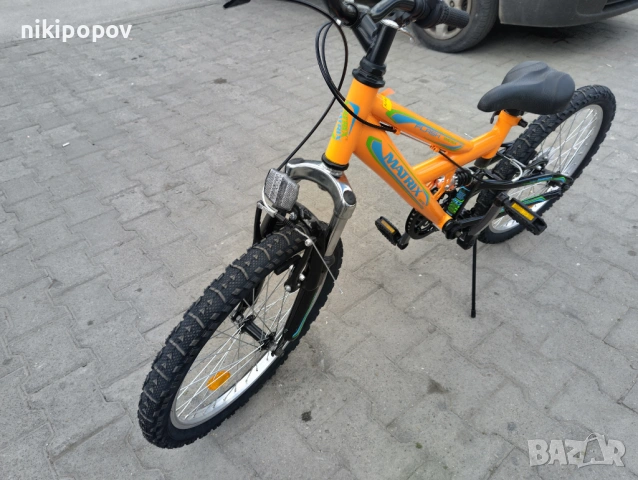 MATRIX Велосипед 20" FLASH оранж, снимка 8 - Велосипеди - 53838913