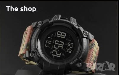 Военен камуфлажен спортен часовник - Numazu (005), снимка 3 - Мъжки - 45005538
