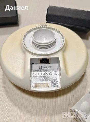 WiFi bridge Ubiquiti AirMAX NanoBeam 5AC (NBE-5AC-16), снимка 6 - Мрежови адаптери - 53633048