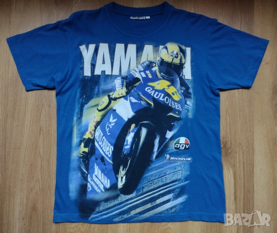 MotoGP VR46 Valentino Rossi The Doctor Moto GP - мъжка тениска на YAMAHA
