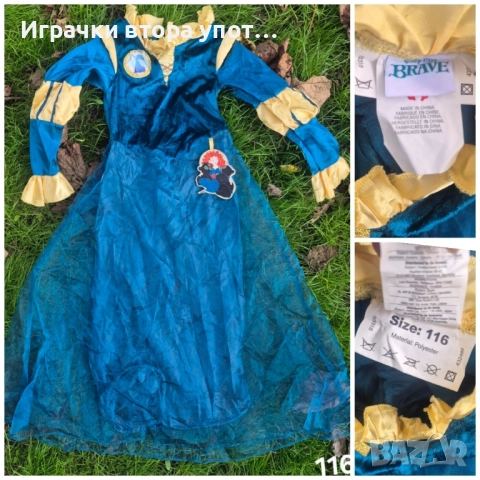 Рокли Disney Princess , снимка 18 - Детски рокли и поли - 42474774