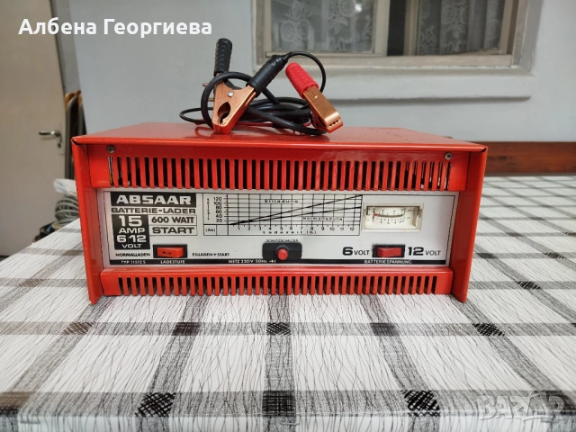 Бързо зарядно за акумулатор ABSAAR 600 W - 6- 12 V, снимка 14 - Аксесоари и консумативи - 53084079