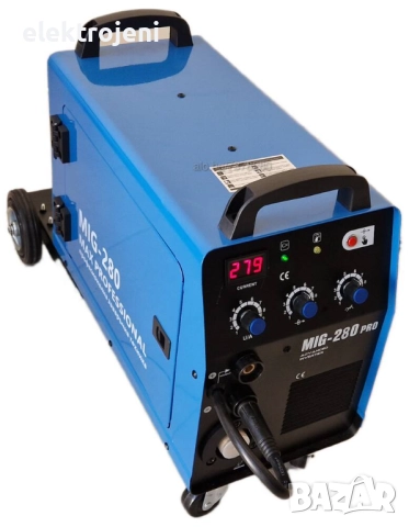 280 Ампера - Телоподаващ Апарат MAX PROFESSIONAL -Инверторно ТЕЛОПОДАВАЩО УСТРОЙСТВО 280А, снимка 4 - Други машини и части - 52475678