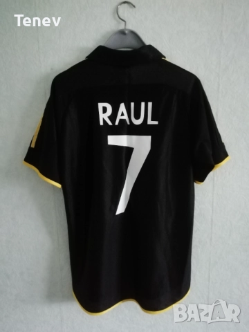 Real Madrid Raul 1999 2000 2001 Adidas AWAY оригинална тениска фланелка Реал Мадрид екип Раул 