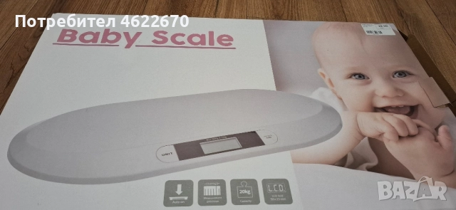 Електронна везна Baby Scale, снимка 3 - Други - 52351431