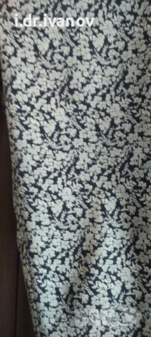 Sisley цветен летен памучен панталон , снимка 4 - Панталони - 46124018