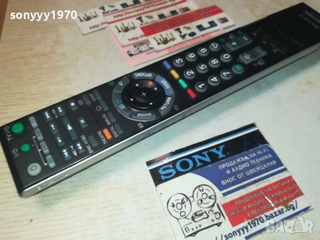 SONY RM-ED012 BD/DVD/AMP/TV REMOTE CONTROL-SWISS 1607240827, снимка 1 - Дистанционни - 46593585