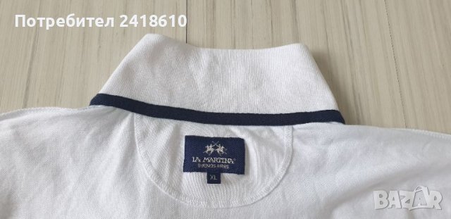 La Martina Pique Cotton Mens Size XL НОВО! ОРИГИНАЛНА Тениска!, снимка 14 - Тениски - 45584738