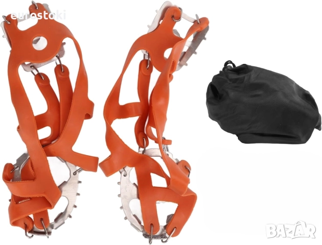 18-зъбни алпинистки котки, широко приложение, с дълъг експлоатационен живот за открито, за ски писти