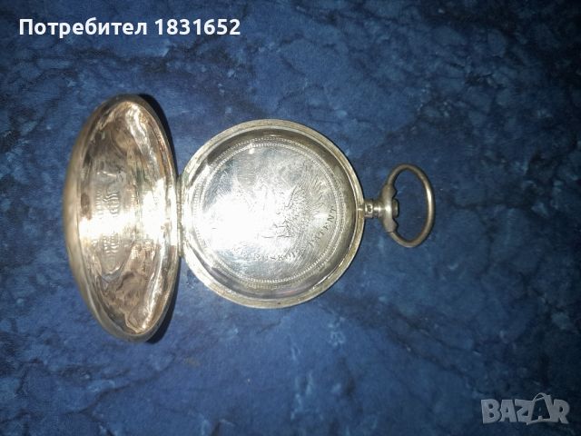 Стара сребърна рамка от часовник, снимка 7 - Антикварни и старинни предмети - 45161553