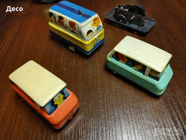 Стари руски играчки автобусчета., снимка 3 - Колекции - 50851996