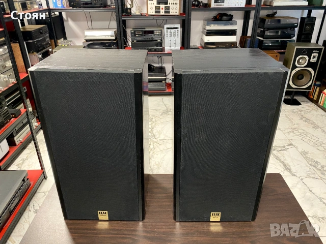 Vintage тонколони Elac, снимка 8 - Тонколони - 53246403