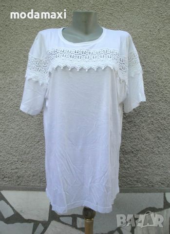 3XL Нова бяла блуза Be You, снимка 1 - Тениски - 46379822