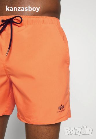 Alpha Industries Swimming shorts - страхотна мъжки шорти 2 ХЛ КАТО НОВИ, снимка 2 - Спортни дрехи, екипи - 46651870