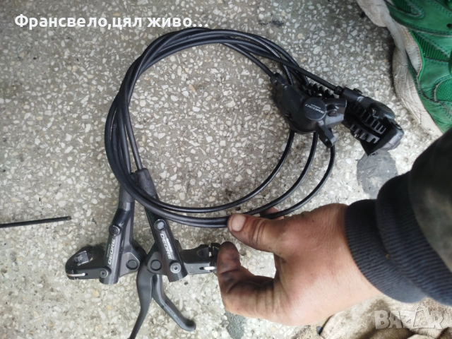 Хидравлични спирачки за велосипед колело Shimano bl m 6000