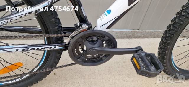 Алуминиев велосипед LEADER колело 26", снимка 3 - Велосипеди - 53746092