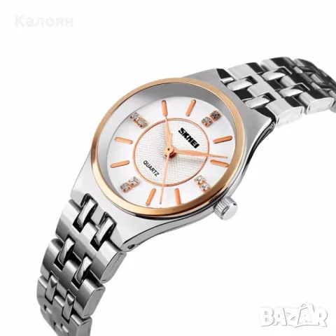 Дамски часовник Skmei 1133 с метална верижка, снимка 9 - Дамски - 49688583