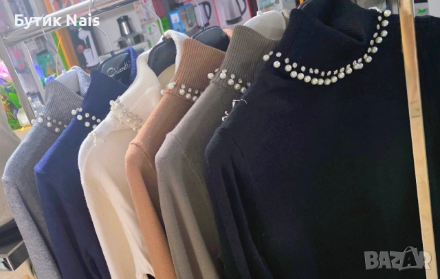 Дамско поло/блуза , снимка 2 - Блузи с дълъг ръкав и пуловери - 52015500
