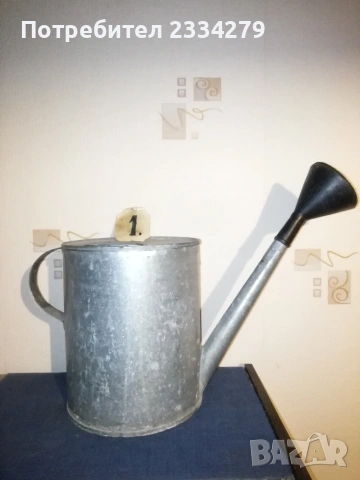 Ибрик-гюм, стар от аломиний., снимка 2 - Декорация за дома - 35290437