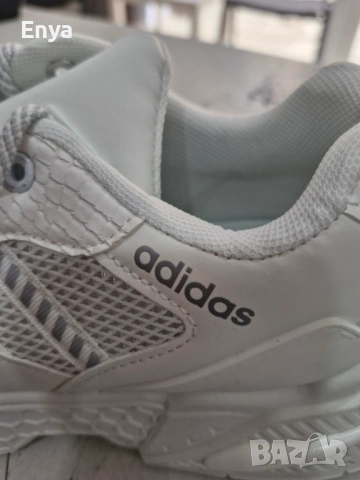 Дамски бели маратонки Adidas - №39, снимка 5 - Маратонки - 53781060