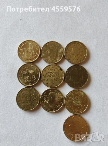 евро центове и монети, снимка 7 - Нумизматика и бонистика - 53828136
