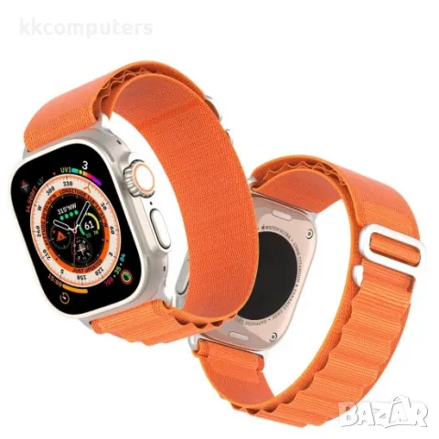 Каишка DUX DUCIS GS band за часовник Apple iWatch 42/44/45/46/49mm, Оранжева, снимка 5 - Каишки за часовници - 50285812