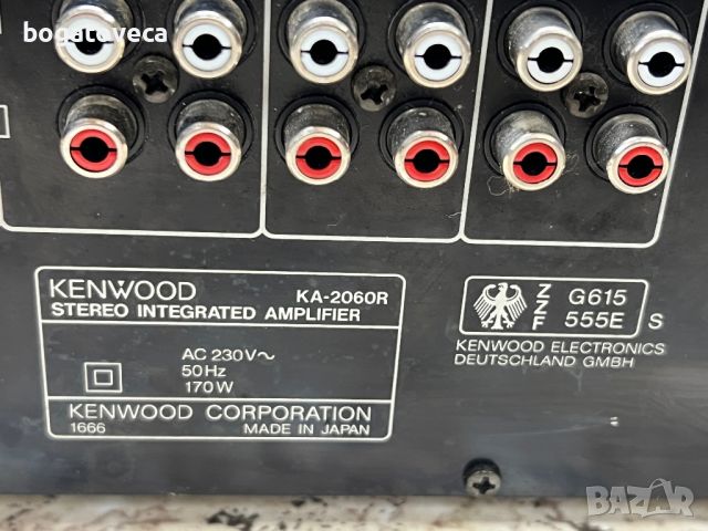 Усилвател Kenwood KA 2060, снимка 5 - Ресийвъри, усилватели, смесителни пултове - 45873197