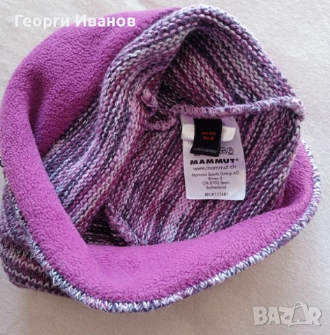 КАТО НОВА MAMMUT OSFA 100% ОРИГИНАЛНА зимна шапка beanie вълна+акрил унисекс, снимка 3 - Шапки - 53140185