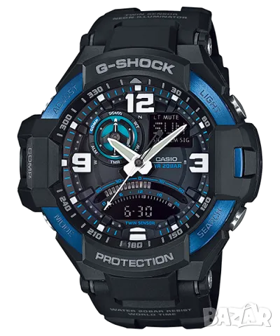 Casio G-Shock Gravitymaster с компас и термометър, снимка 2 - Мъжки - 47463056